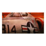 Plane - Pilot - Airforce - Go get em Tiger Picture Card