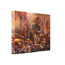 Plane - The dawn of aviation canvas prints