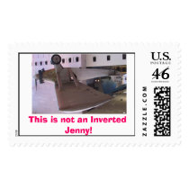 Plane, This is not an Inverted Jenny! postage