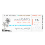 plane tickets boarding pass save the date design personalized invitation