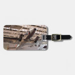 Planes in show luggage tag