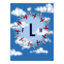 Planes Monogram Poster posters