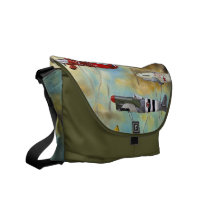 Planes racing messenger bags