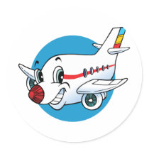planesmile stickers
