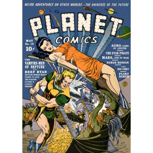 Planet Comics print