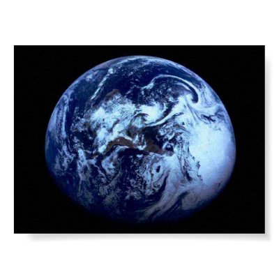 Planet Eart Print by Silverdragon