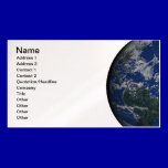 PLANET EARTH AFRICA CONTINENTS BLUE OCEAN GREEN business cards