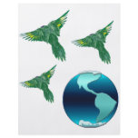 Planet Earth and Birds flyers