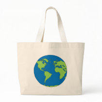 Planet Earth Tote Bags
