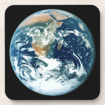 Planet Earth cork coasters