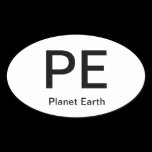 PLANET EARTH BUMPER STICKER stickers