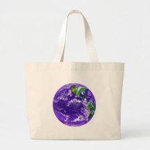 Planet Earth Canvas Bags