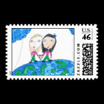 Planet Earth Friendship Stamp stamps