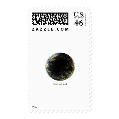 Planet Earth Gear Postage Stamps by ThinkAtheist