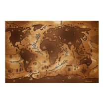 Planet Earth - Inversed (No Text) posters