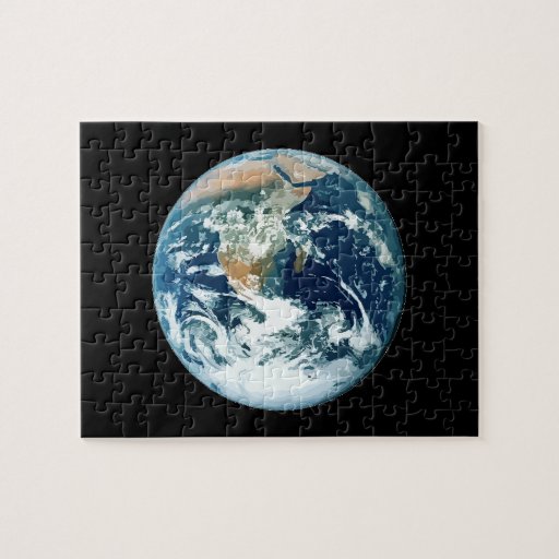Earth Jigsaw Puzzle Zazzle