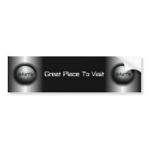 Planet Earth Model Bumper Sticker bumper stickers