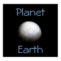 Planet Earth Model Poster posters