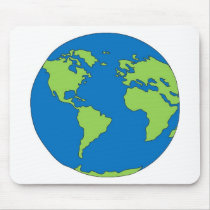 Planet Earth Mouse Mats