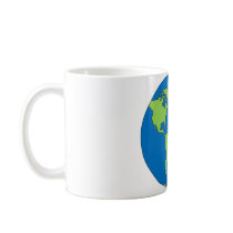 Planet Earth mugs by pollop Planet Earth mugs