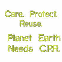 Planet Earth Needs C.P.R. Men's Embroidered Shirt embroidered shirts by gramabarb Planet Earth Needs C.P.R. Men's Embroidered Shirt embroidered shirts