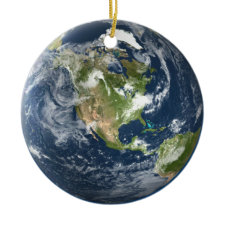 Planet Earth ornament ornament