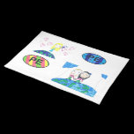 Planet Earth Peace Placemat placemats