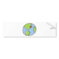 Planet Earth Picture! bumper stickers by angeria Planet Earth Picture! bumper stickers