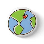 Planet Earth Picture! Pinback Button