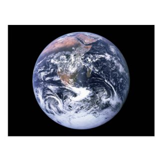 Planet Earth Postcard