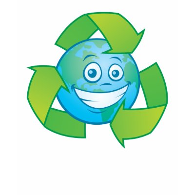 Recycle Earth Cartoon