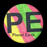Planet Earth Round Magnet magnets