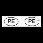 Planet Earth Vinyl Bumper Sticker bumper stickers