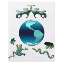 Planet Earth with Herps Custom Flyer