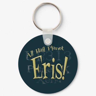 Planet Eris Key Chain by JaZilla