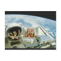 Planet For Sale Post cards postcards