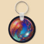 Planet Fractal Keychain