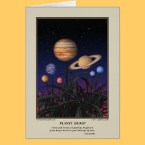 Planet Group Card