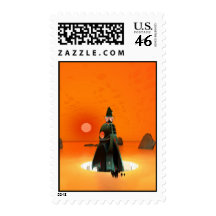 Planet Inferno Launch Postage