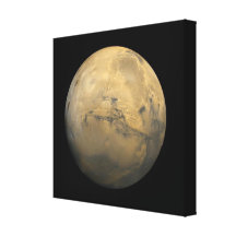 Planet Mars in the solar system Stretched Canvas Prints
