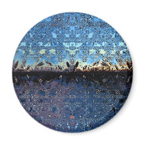 Planet of conjugated Acids Refrigerator Magnet