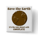 Planet of the Chocoholics buttons by Jack_of_Arts Planet of the Chocoholics buttons