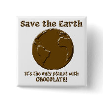 Planet of the Chocoholics buttons by Jack_of_Arts Planet of the Chocoholics buttons