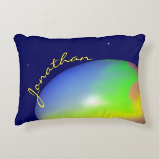 Planet Personalized Accent Pillow