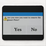 Planet Pluto Mousepad