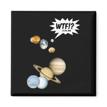 Planet Pluto WTF!? Magnet