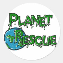 Planet Rescue Stickers