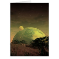 Planet Rise Card