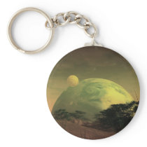 Planet Rise Keychain
