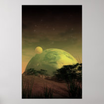 Planet Rise Poster